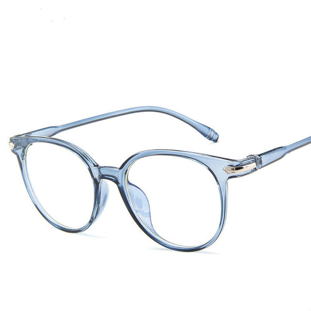 2019 New Round Eyeglasses Women/Men Fashion Round Eye Glasses Frame For Female Transparent Fake Glasses Cute Clear Glasses Frame