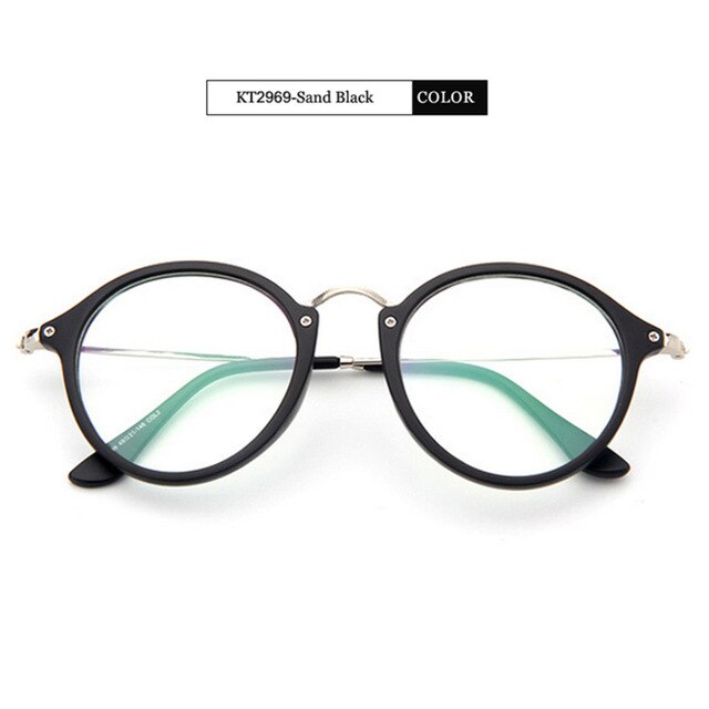 2020 Women Retro Myopia Eyeglasses Female Clear Lens Eye Glasses Frame Vintage Optical Transparent Frame